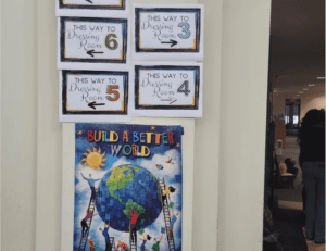 A poster about building a better world